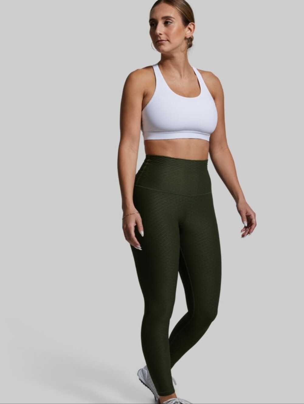 Born Primitive Womens Paragon Leggings - Tactical Green - Medium
